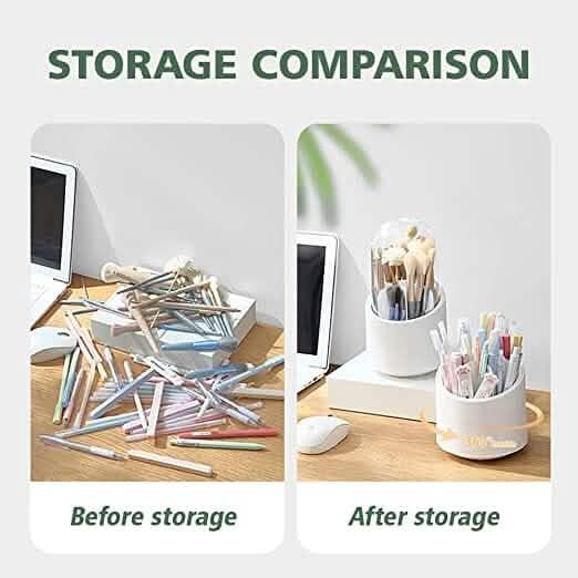 Additional view of the 360° Rotating Brush Organizer