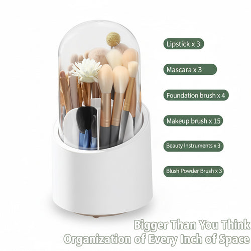 Additional view of the 360° Rotating Brush Organizer
