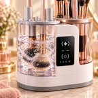 Domenda Brush Care Station washing makeup brushes